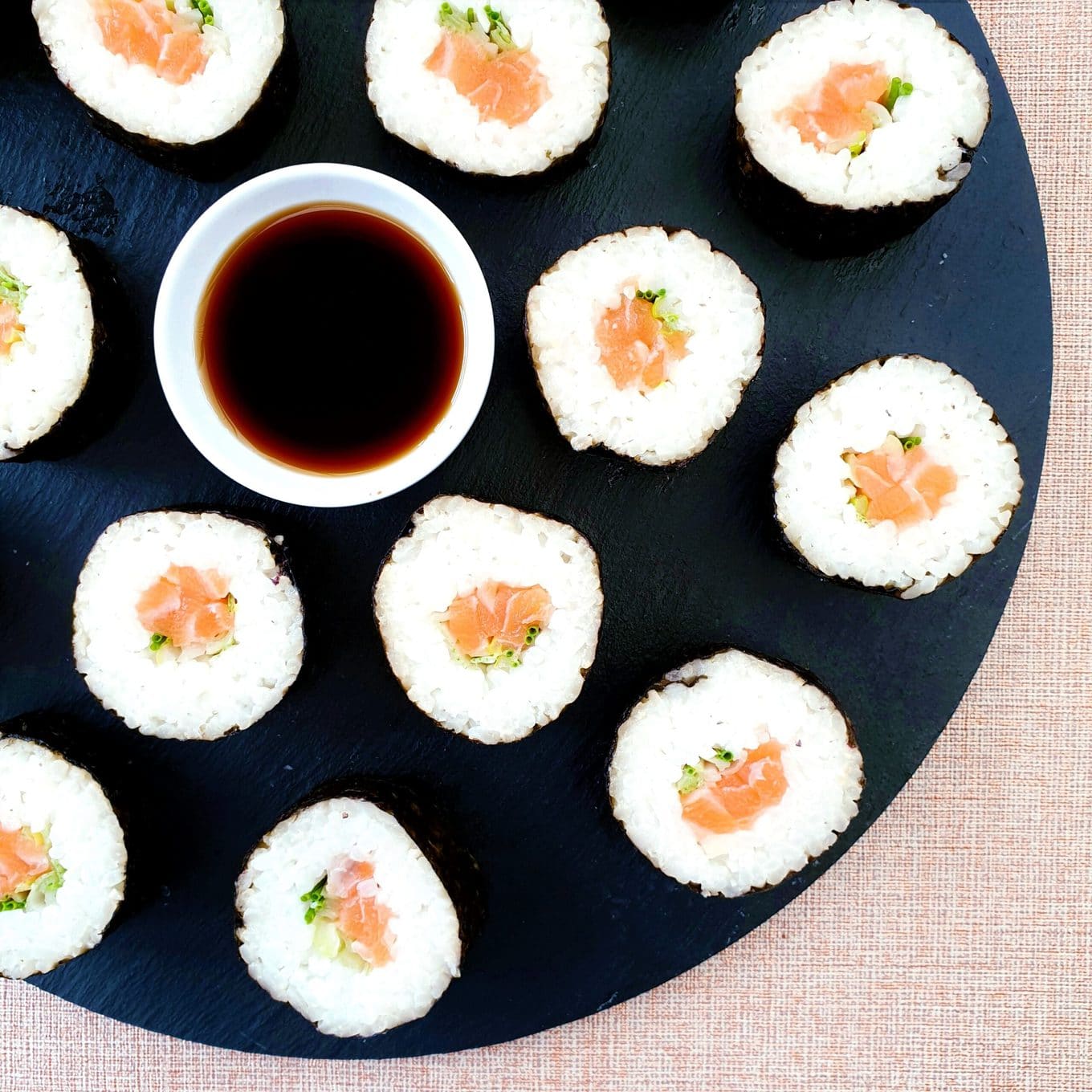 Southeast ending Silently Salmon Maki Sushi Rolls – Feast Glorious Feast