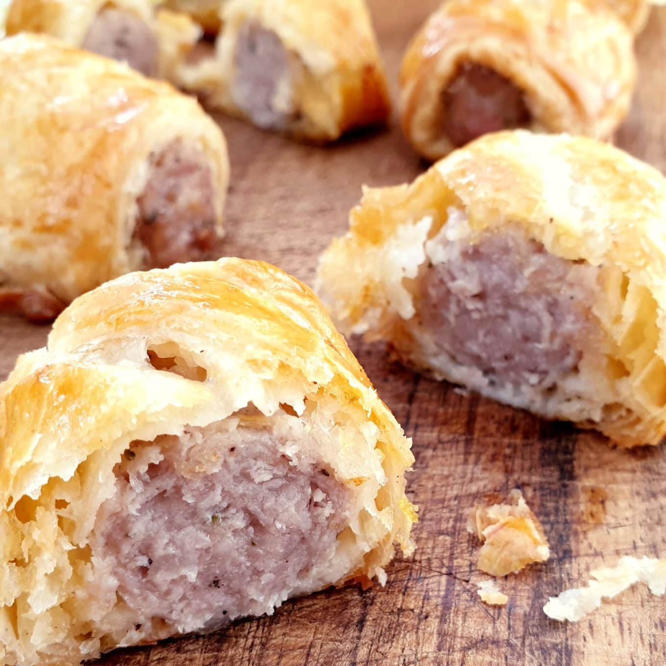 Puff Pastry Sausage Rolls (So Easy!) Feast Glorious Feast