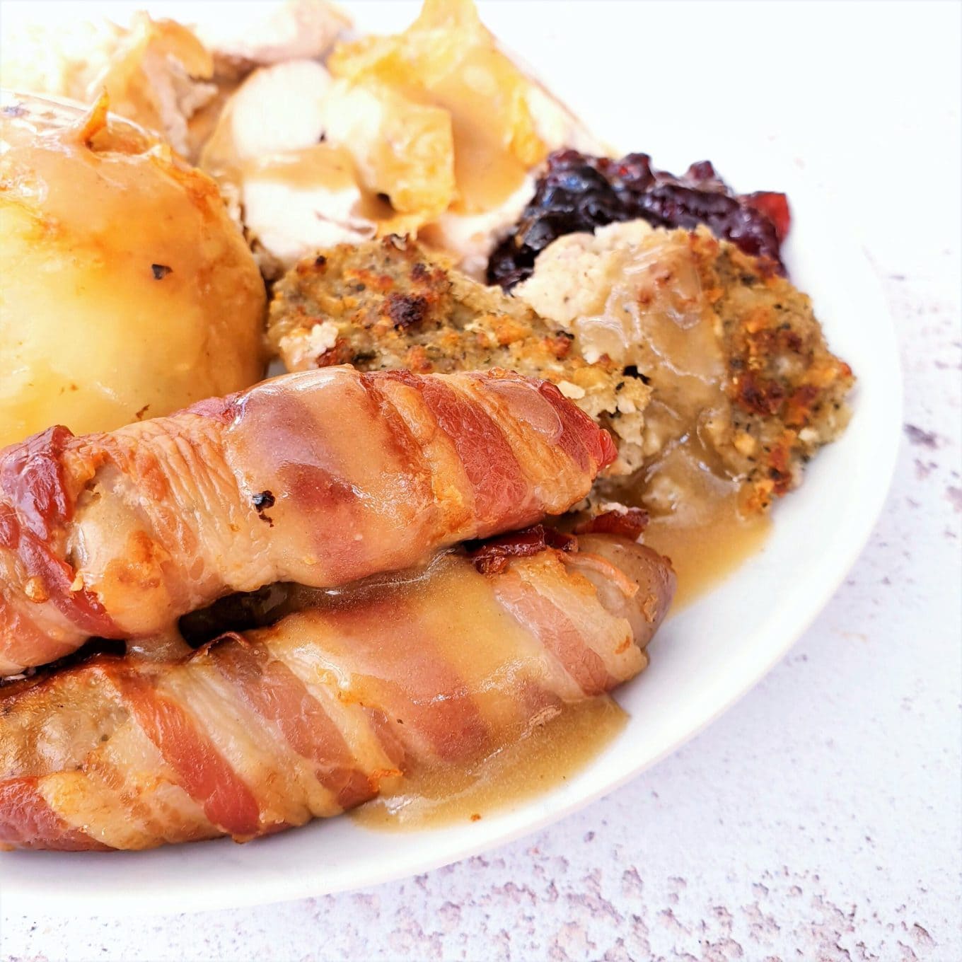 Pigs in Blankets (UK Bacon Wrapped Sausages) Feast Glorious Feast