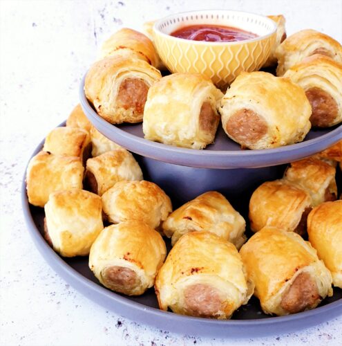 Mini Sausage Christmas Wreath - Christmas Party Food Ideas