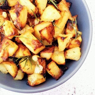 Roasted Potato Cubes with Rosemary