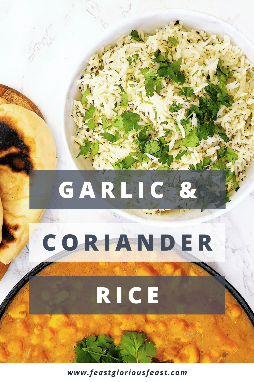 Easy Green Rice (Coriander & Garlic) – Feast Glorious Feast