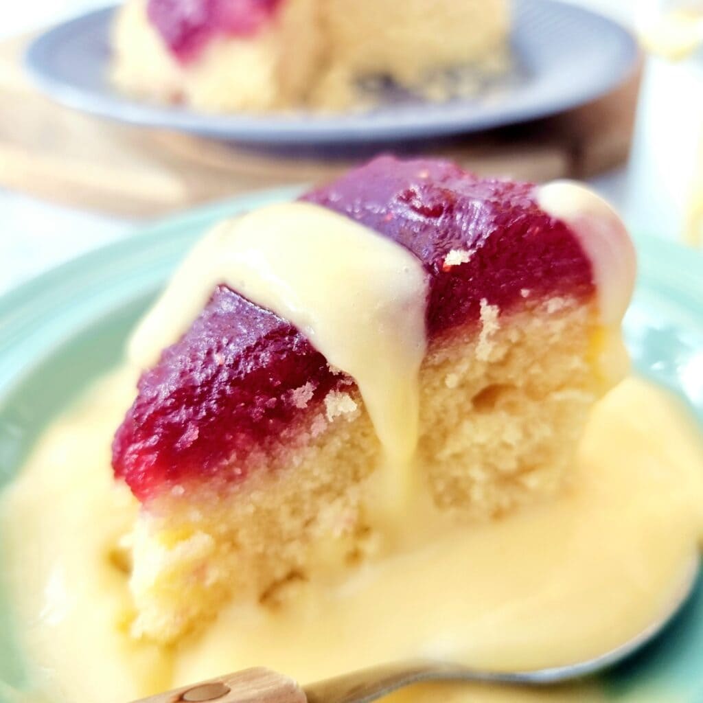 Microwave Jam Sponge Pudding Feast Glorious Feast