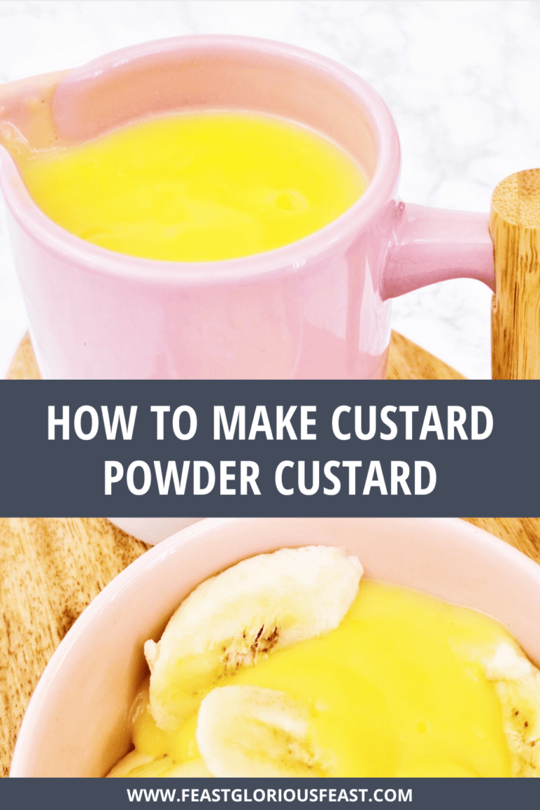 How to Make Custard Powder Custard (Microwave) – Feast Glorious Feast