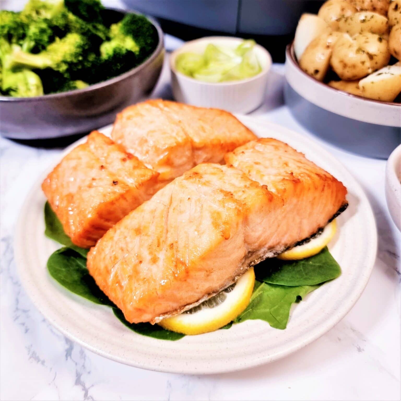 How to Air Fry Salmon Fillets (Fresh or Frozen) Feast Glorious Feast