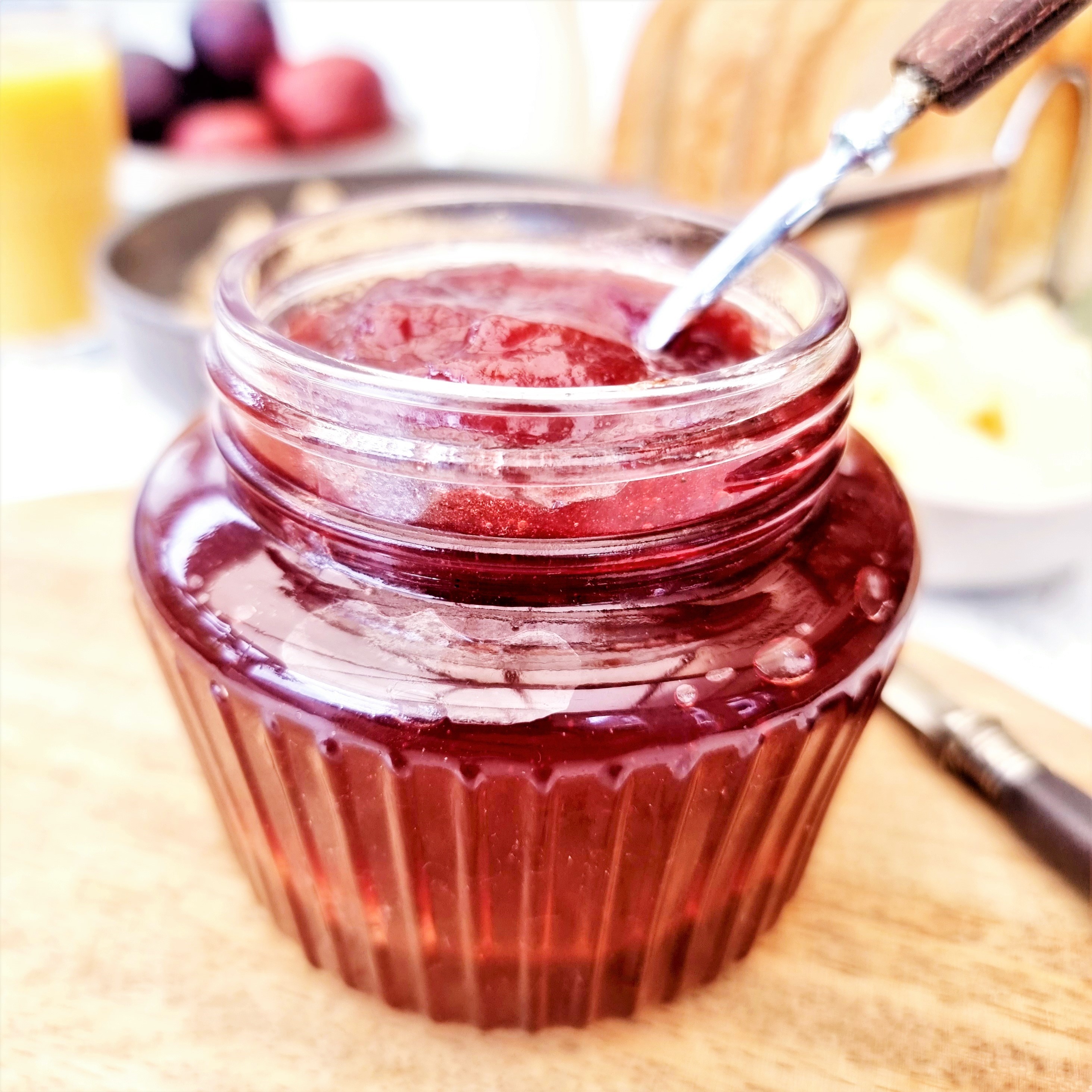 Smooth Plum Jam (Small Batch) – Feast Glorious Feast