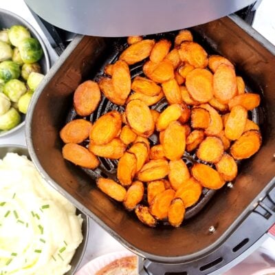 How to Air Fry Roasted Carrots