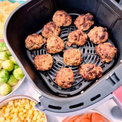 Air Fryer Sausage Meat Stuffing Balls