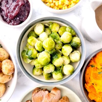 Simply Boiled Brussels Sprouts