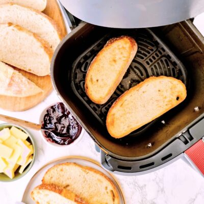 Air Fryer Sourdough Toast