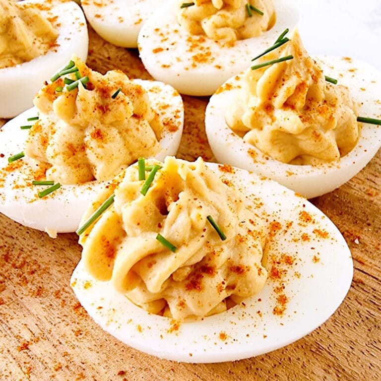 Devilled Retro Devilled Eggs – Feast Glorious Feast