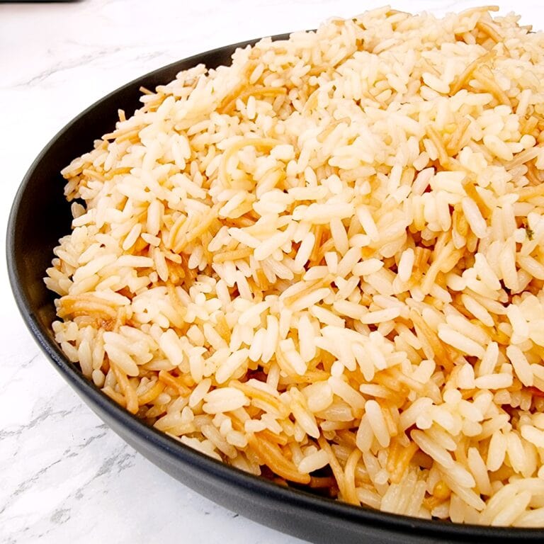 Tuirkish Rice Turkish Rice with Vermicelli Pasta (Şehriyeli Pilav) – Feast Glorious Feast
