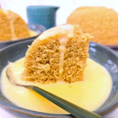 Easy Ginger Sponge Pudding (Microwave)