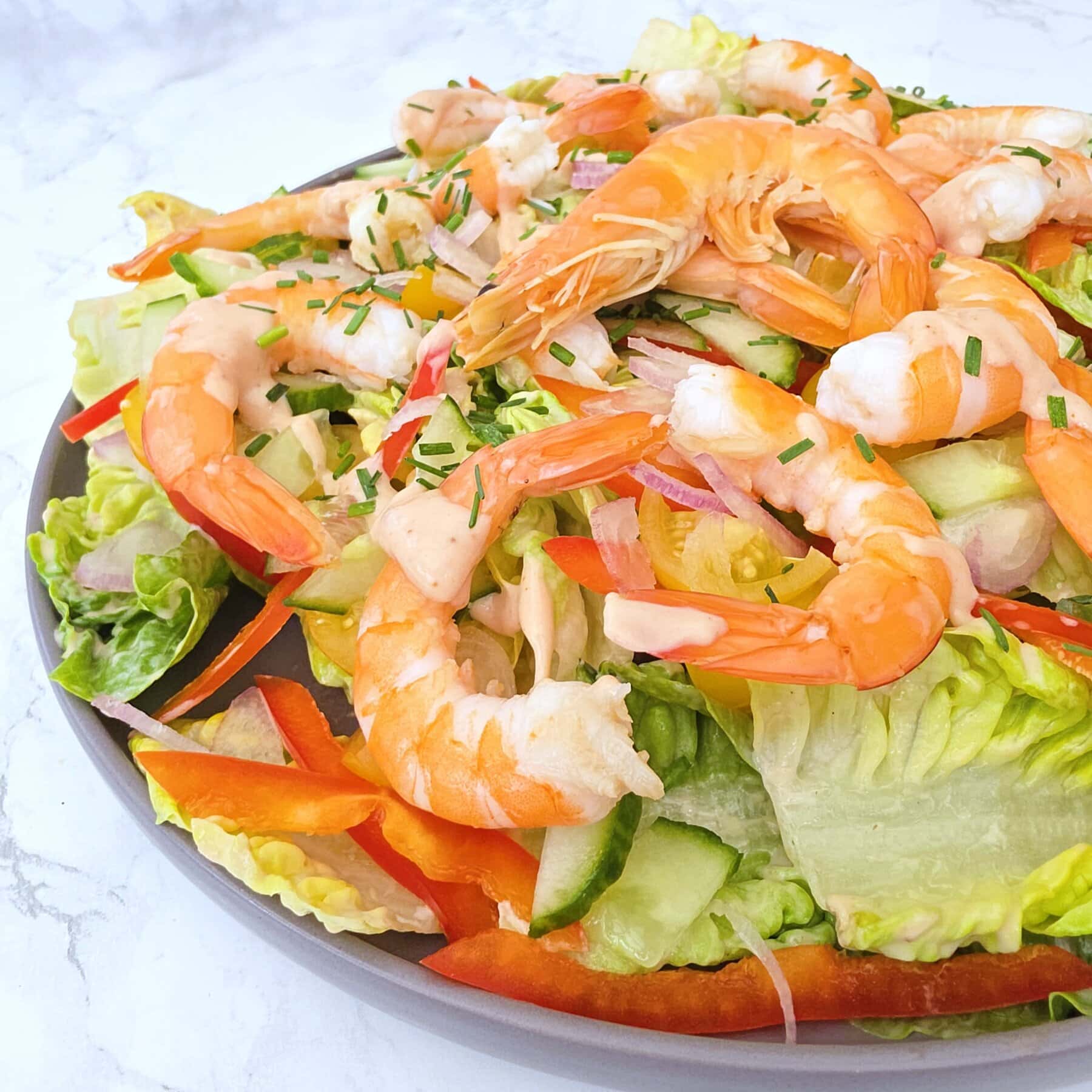 Prawn Cocktail Salad with Marie Rose Sauce – Feast Glorious Feast