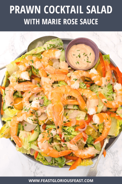 Prawn Cocktail Salad with Marie Rose Sauce – Feast Glorious Feast
